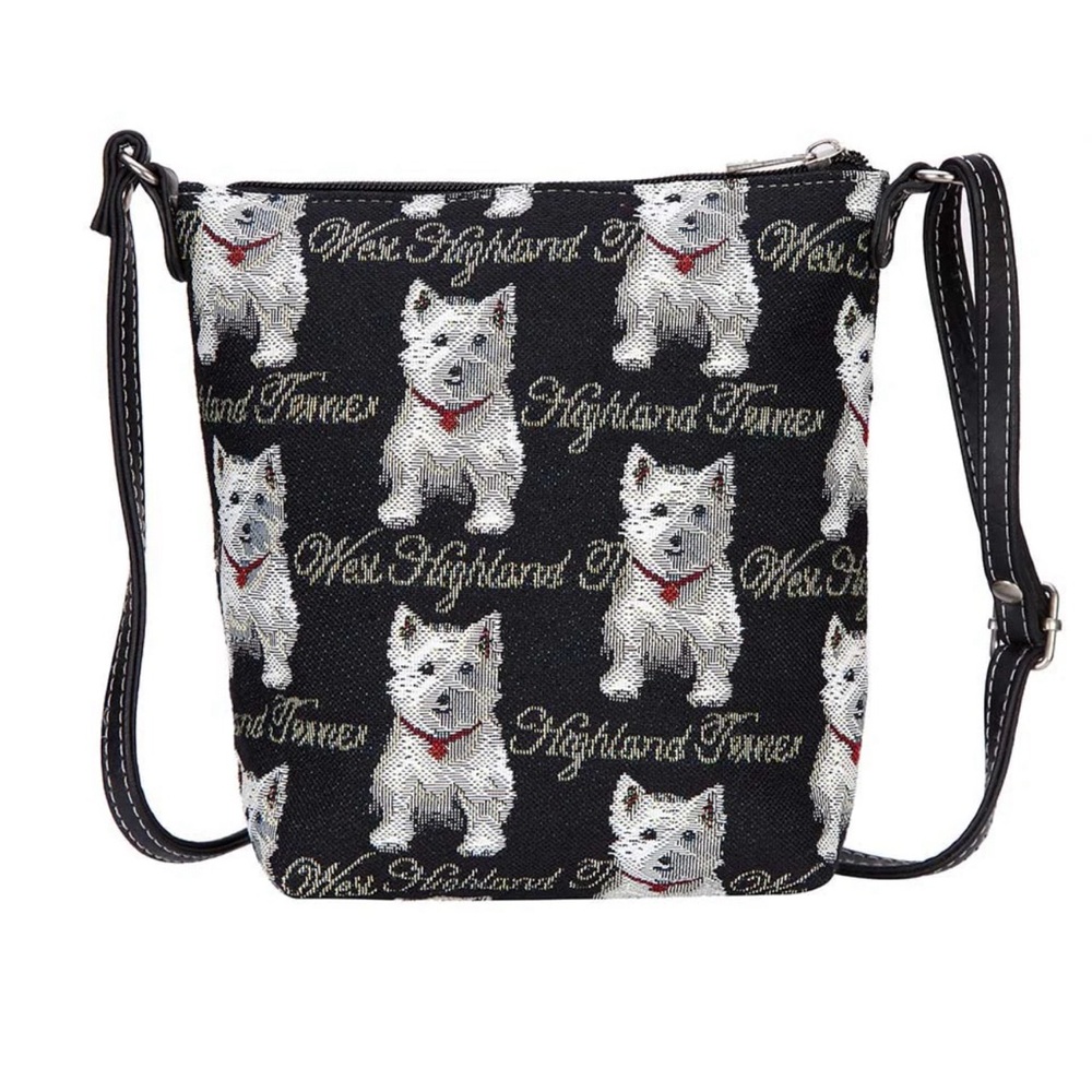 Signare Tapestry Westie Cross Body Bag